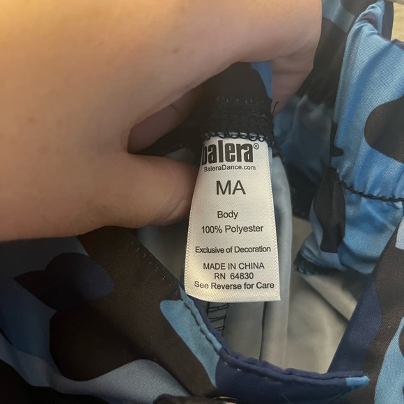 Balera Blue Camouflage Pop Star Pants - Picture 7 of 7